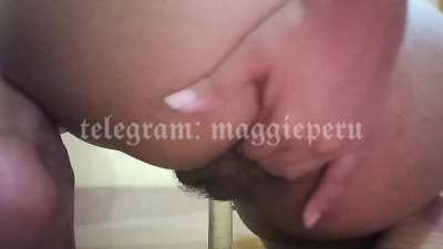 Fingering my ass