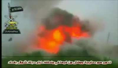 Iraqi insurgents use IEDs against US army | compilation