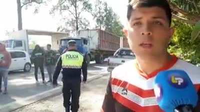 Tucumanos cortan Ruta Nacional por un mal arbitraje de su equipo: 