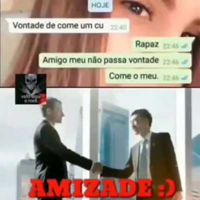 Se alguem me dar o cu