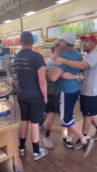 Guy has meltdown over masks but then let’s put a dainty fart when carried out. Even his farts are non-threatening. 💀💀💀