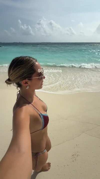 Frankie on holiday