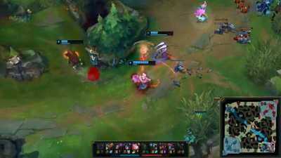 Sometimes I just like to run tp when jungling =)
