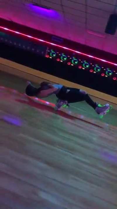 Awesome skate trick