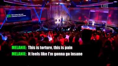 Mel C takes part in Ant vs Dec