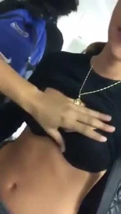 Getting felt up
