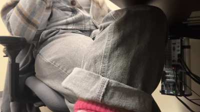 ASMR Orgasm at Work