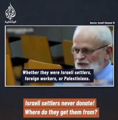Israeli confessions on Skin and Organ Stealing and Harvesting from Palestinians and foreign workers