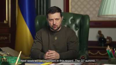 President Zelensky's Latest Address. 11/12/22. Duration 2m38. English Subtitles.