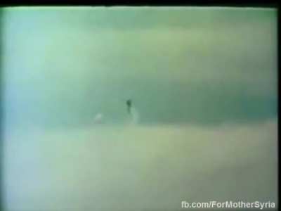 Syrian sam-6 destroying an israeli f4 phantom, 1973
