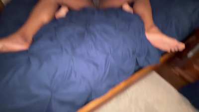 I know he wishes he could touch himself while I ride cock but I love making him beg for release