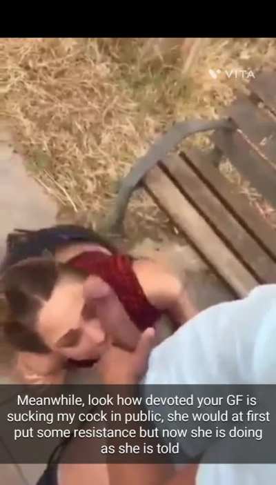 Public cock worship~