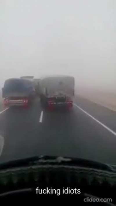seems a bit foggy out there