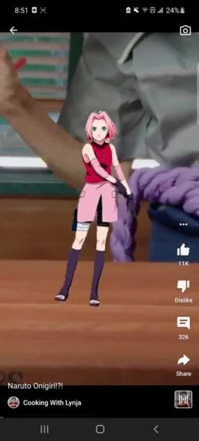 And there goes usele- Sakura