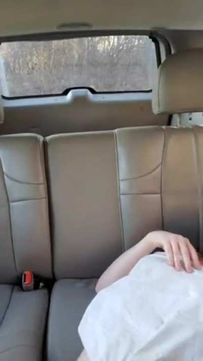 Caught Masturbating in a Car (sound on)