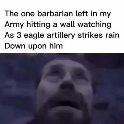 Poor dudes trying his best