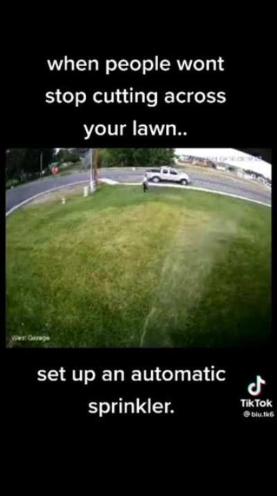 To take a shortcut