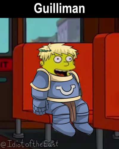 Poor Guilliman, probably won't be able to walk for a week