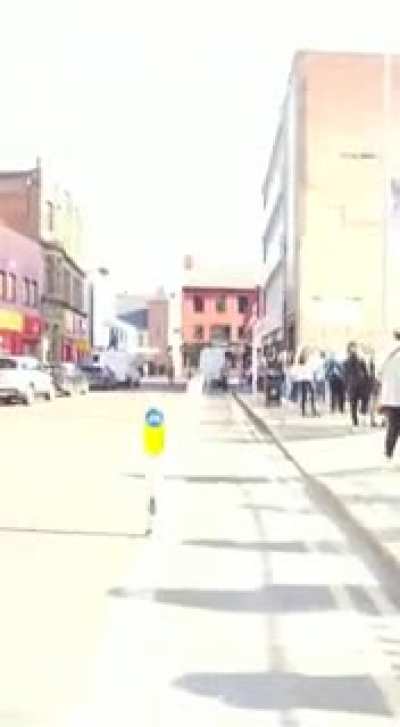 Primark queue this morning