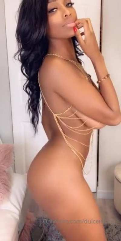 Dulce’s big breasts makes the world go round and round
