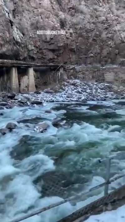 The Royal Gorge Route Railroad In Colorado!