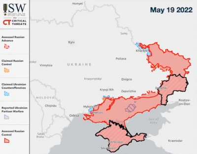 The Critical Threats project, together with the Institute for the Study of War, created an interactive map – the first 200 days of Russia's invasion of Ukraine. From April to September 12, Ukrainian troops liberated more than 60 thousand square kilometers