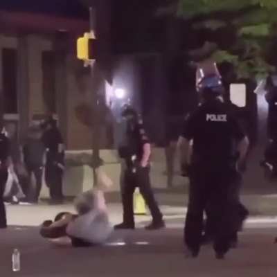 These cops are getting outta hand. No wonder the protests are so 