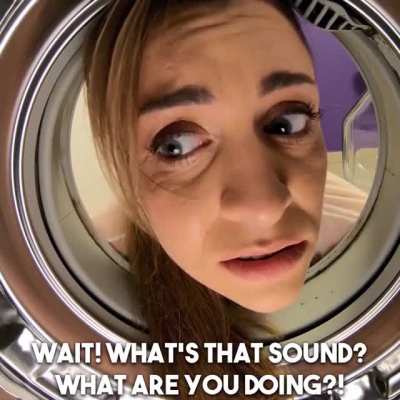 [M/S] Mom Gets Stuck In The Washing Machine