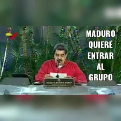 Ya agregaron a Maduro a sus grupos de WhatsApp??
