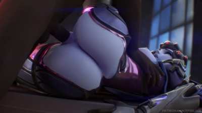 Widowmaker getting dicked down (FPSBlyck) [Overwatch]