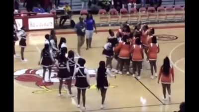 Cheerleader freakout