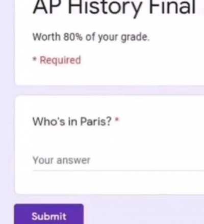 who?