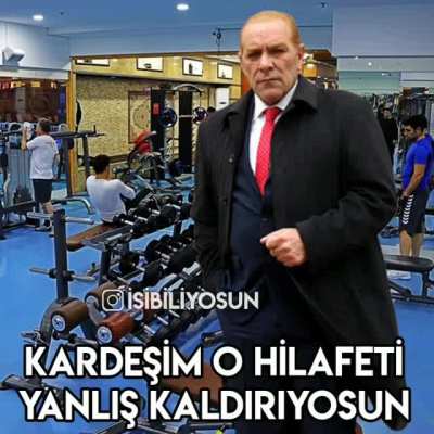 O hareket öyle değil kardeşim