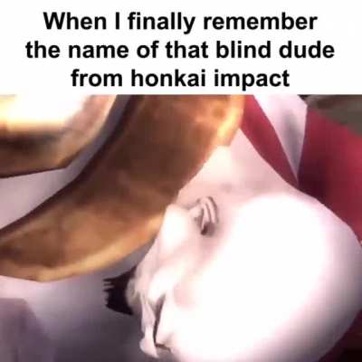 When I finally remember his name