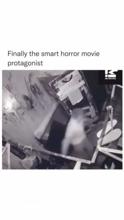 When you've studied all the horror movies