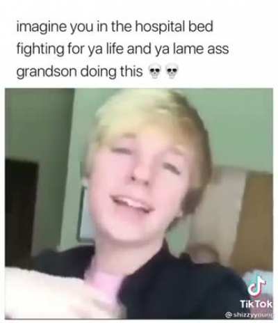 That kid would give me strength if I was the one in that hospital…strength to get up and choke the shit out of him.