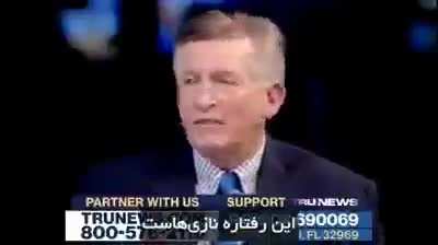 Newscasters having a meltdown because the words Israel and Nazis were used in the same sentence. 