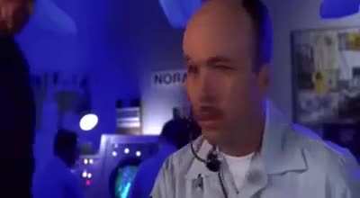 Bezos’s rocket from the control room 😂