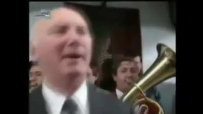 My dad is a warcriminal and no one has the balls to arrest him!