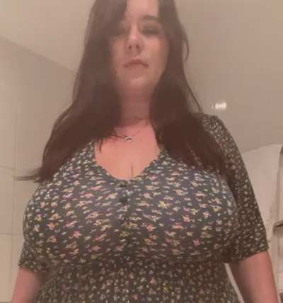 should i wear this dress braless more often? 😘 (OC)