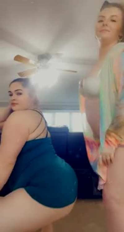 new in, some light twerking w my best friend