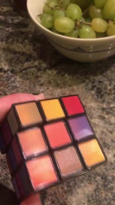 This Rubik’s cube my brother gave my dad for Christmas