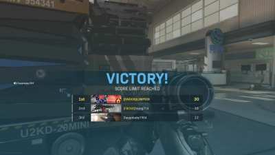 That’s one way to end a free for all