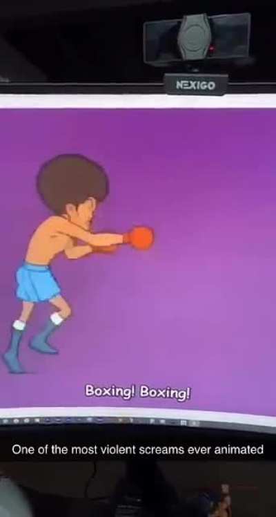 Boxing anime