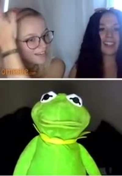 Kermit the savage [credit goes to MaxamilYT on youtube]