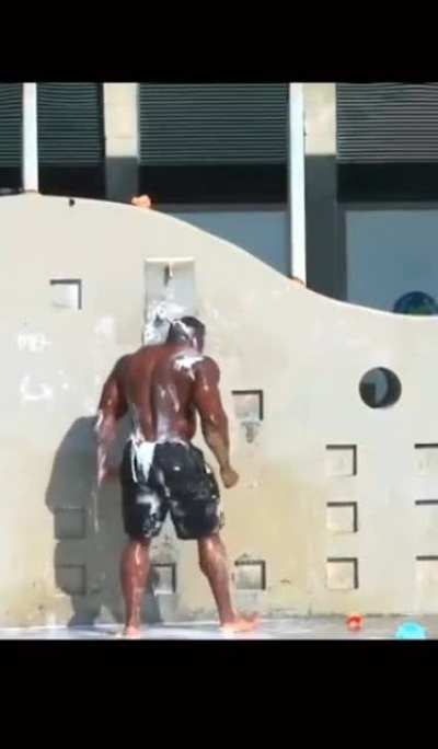 I thought he was going to turn into the Hulk