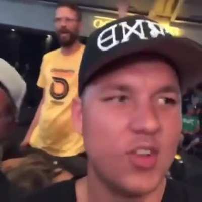 Dude is very passionate about the undercard