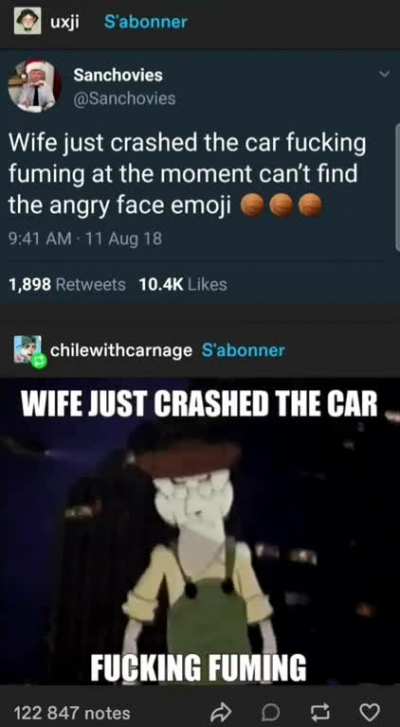 Car crash? Fuck it, we ball 🏀