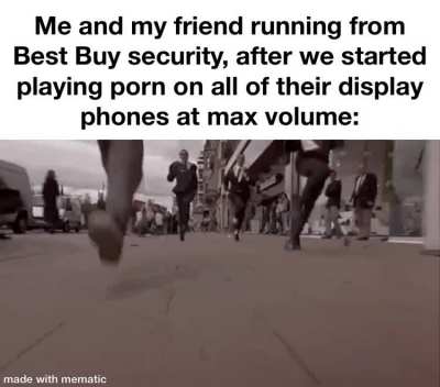 Just a little bit of tomfoolery