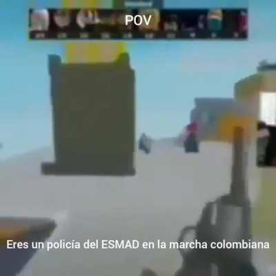Un dia normal en Colombia